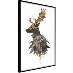 Arkiio Affisch Forest Deer [Poster] 40x60 Poster